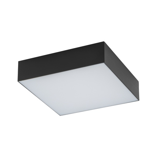[10434] LID SQUARE LED 25W 4000K BLACK 
