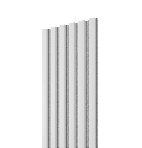 [FO-GR-BI] Pannello FONO - Bianco - Feltro Grigio