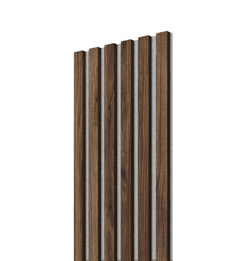 [FO-GR-NC] Pannello FONO - Noce Classico - Feltro Grigio