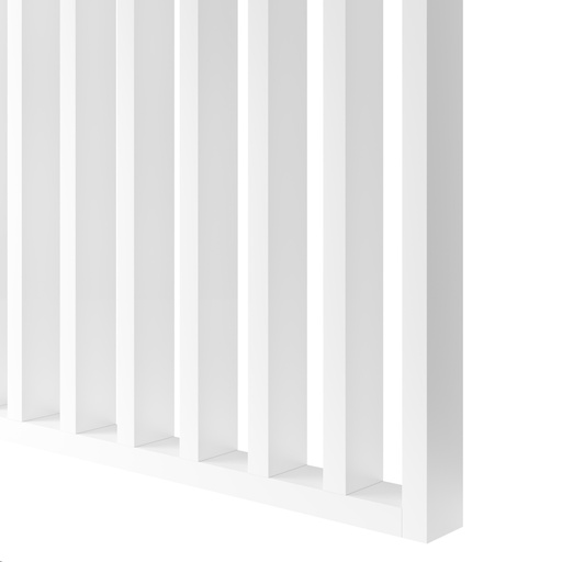 [WA-BI-1390] Wall - Frangisole - kit pareti finitura -  Bianco - L  1390 x H 2750