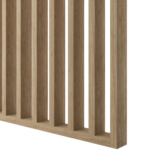 [WA-RN-2430] Wall - Frangisole - kit pareti finitura -  Rovere Naturale - L  2430 x H 2750